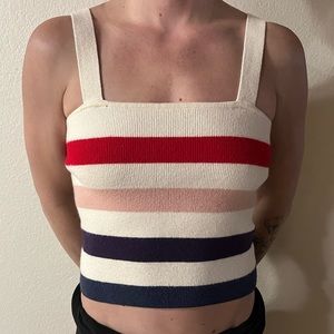 cute striped tank top!